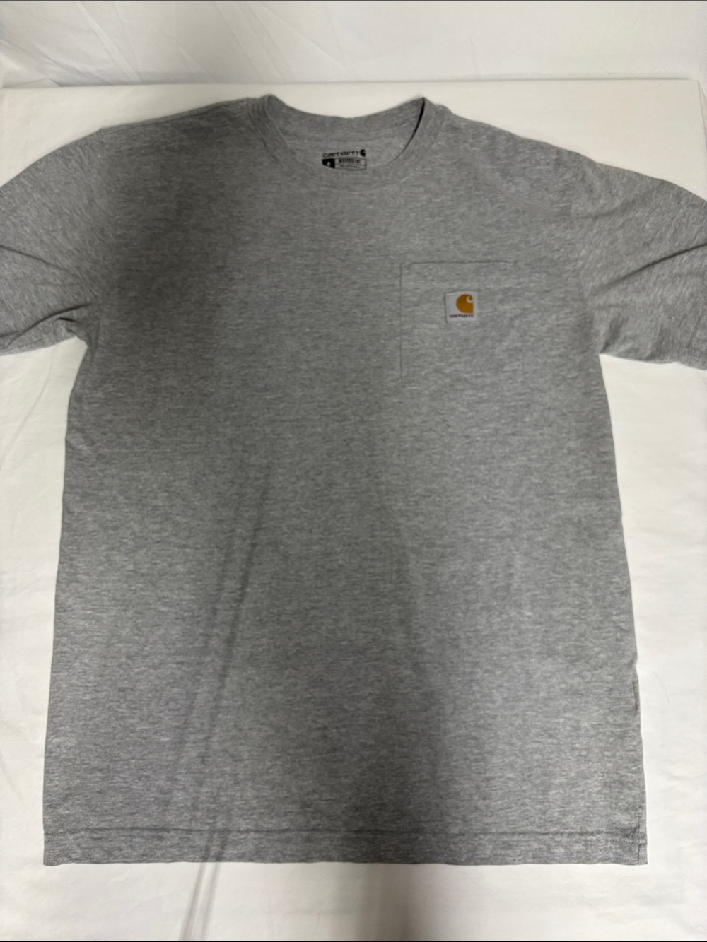Carhartt Relaxed Fit Gray Pocket T-Shirt Men’s M Country Cowboy Western Graphic